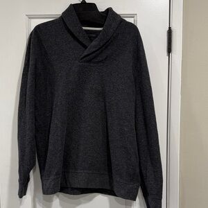 Banana Republic Ultra Soft Waffle Men's Charcoal Sweater